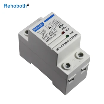 230V AC 40A Din Rail Auto Recovery Voltage Protective Over Under Voltage Relay Device Protector Overvoltage Protection
230V AC 40A Din Rail Auto Recovery Voltage Protective Over Under Voltage Relay Device Protector Overvoltage Protection