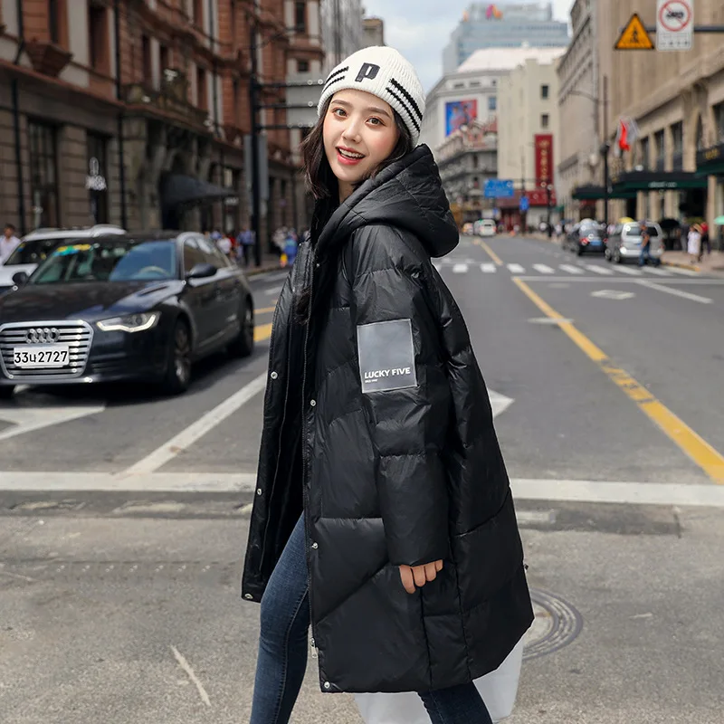 According to Nalini 19 New Style down Jacket Women's Korean-style Loose-Fit Versatile Fashion Casual Stand Collar White Duck dow
According to Nalini 19 New Style down Jacket Women's Korean-style Loose-Fit Versatile Fashion Casual Stand Collar White Duck dow
