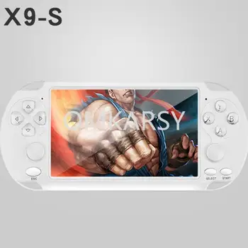 128 Bit 5" 1" Handheld Portable PSP Game Console Dual Joystick 8GB Preloaded 1000 Free Games Support TV Out Video Game Machine
128 Bit 5" 1" Handheld Portable PSP Game Console Dual Joystick 8GB Preloaded 1000 Free Games Support TV Out Video Game Machine