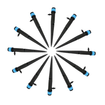 Irrigation Dripper 360 Degree Scattering Sprinkler Adjustable Pouring Head Home Garden Agricultural Sprayer 100Pcs 
Irrigation Dripper 360 Degree Scattering Sprinkler Adjustable Pouring Head Home Garden Agricultural Sprayer 100Pcs
