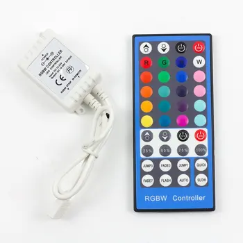 40key RGBW Controller DC12-24V LED Strip Light 40keys RGBW LED Controller with IR Remote control
40key RGBW Controller DC12-24V LED Strip Light 40keys RGBW LED Controller with IR Remote control