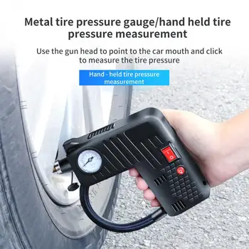 80W Portable Electric Tire Inflator Air Compressor Pump Car Air Pump Emergency Tool Inflator DC12V for Car Motorcycles Bicycle
80W Portable Electric Tire Inflator Air Compressor Pump Car Air Pump Emergency Tool Inflator DC12V for Car Motorcycles Bicycle