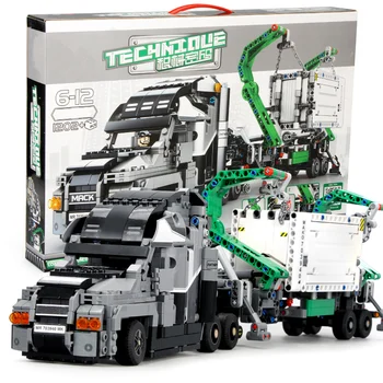 1202Pcs City Container Truck Vehicles Building Block Technic City Creator Car Bricks Educational Toys for Children 42078
1202Pcs City Container Truck Vehicles Building Block Technic City Creator Car Bricks Educational Toys for Children 42078