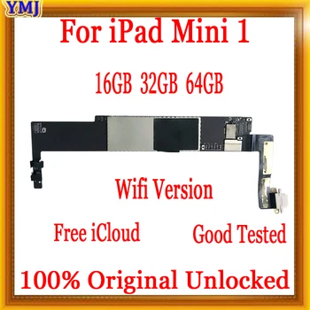 100% Tested Motherboard For Ipad mini1 Wifi version Original Unlocked boards For Ipad mini 1 mainboard with full chips 
100% Tested Motherboard For Ipad mini1 Wifi version Original Unlocked boards For Ipad mini 1 mainboard with full chips