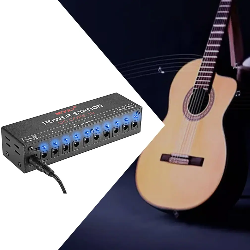 2020 Dc-Core10 Effector Power Supply 9V 12V 18V Ten Isolated Output Electric Guitar Multi-Channel Power Supply
2020 Dc-Core10 Effector Power Supply 9V 12V 18V Ten Isolated Output Electric Guitar Multi-Channel Power Supply