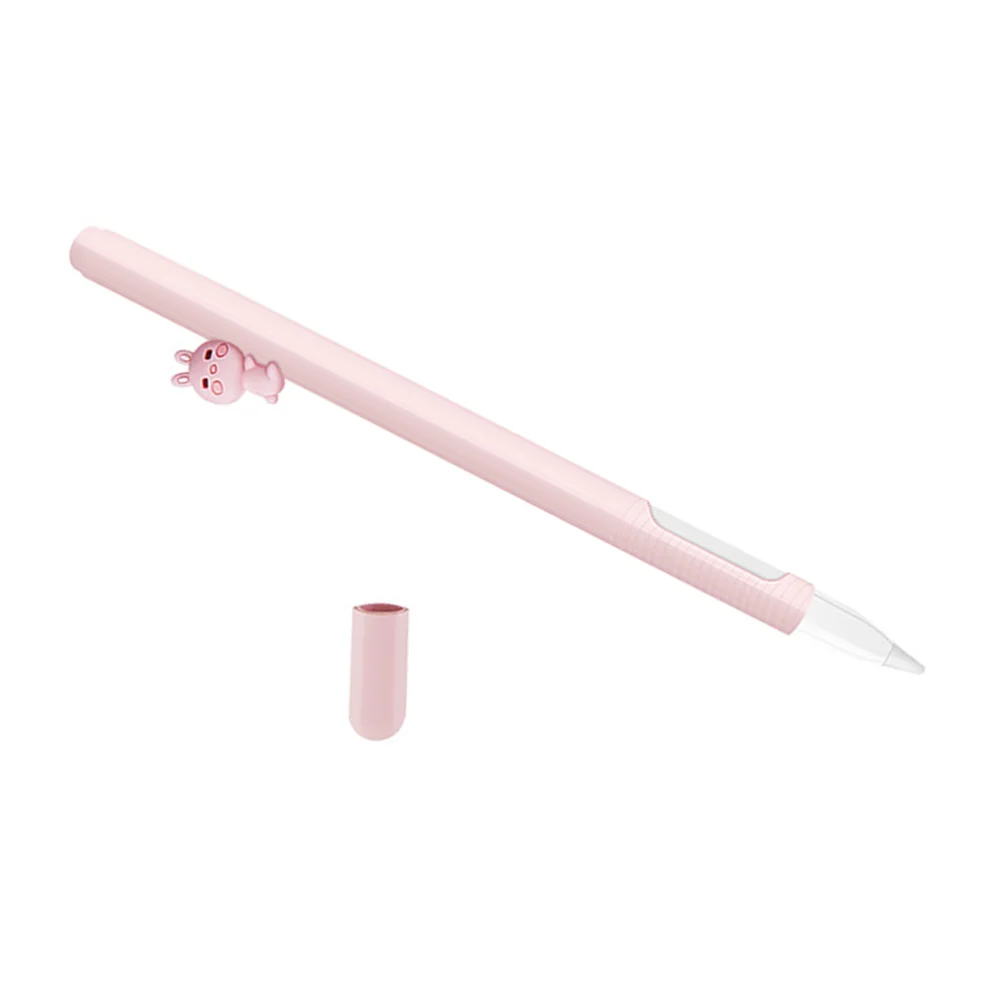 Soft Silicone Touch Pen Cover Cute Capacitive Stylus Protector Shatter-resistant Case Compatible for Apple Pencil 2
Soft Silicone Touch Pen Cover Cute Capacitive Stylus Protector Shatter-resistant Case Compatible for Apple Pencil 2