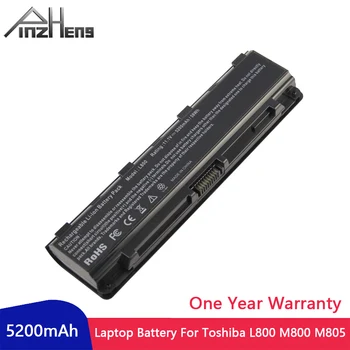 

PINZHENG Laptop Battery For Toshiba L800 M800 M805 C805 L830 L850 For Satellite C850 Dynabook Qosmio T852 PA5024U 5023U-1BRS