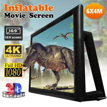 6x4M 4.4x2.5M 16:9 200 Inch Inflatable Movie TV Theatre Display Screen Outdoor Projection Screens
6x4M 4.4x2.5M 16:9 200 Inch Inflatable Movie TV Theatre Display Screen Outdoor Projection Screens