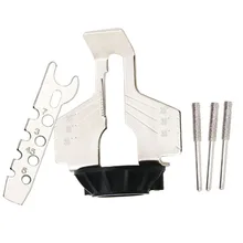 Chainsaw Sharpening Kit Rotary Sharpener Tool Chain Machine Kit Saw Blade Sharpener Guide Drill Adapter Head
Chainsaw Sharpening Kit Rotary Sharpener Tool Chain Machine Kit Saw Blade Sharpener Guide Drill Adapter Head