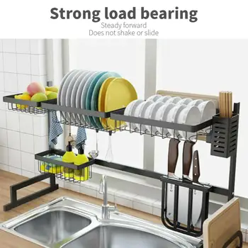 #1(Large: 52*32 Gray) Sink Drainer Drain Stainless Steel Silicon Heat Resistance Vegetables Tableware Storage Antibacterial
#1(Large: 52*32 Gray) Sink Drainer Drain Stainless Steel Silicon Heat Resistance Vegetables Tableware Storage Antibacterial