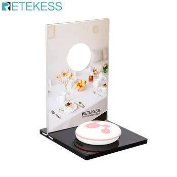 Retekess TD024 Mechanical Acrylic Restaurant Table Menu Card For Call Button Pager Customer Service Water Proof Guest Paging
Retekess TD024 Mechanical Acrylic Restaurant Table Menu Card For Call Button Pager Customer Service Water Proof Guest Paging