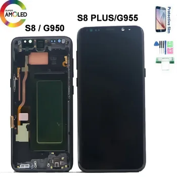 Original Super AMOLED S8 Display For Samsung Galaxy S8 G950 G950F S8 PLUS S8+ G955 G955F LCD Display Touch Screen + dead pixels
Original Super AMOLED S8 Display For Samsung Galaxy S8 G950 G950F S8 PLUS S8+ G955 G955F LCD Display Touch Screen + dead pixels