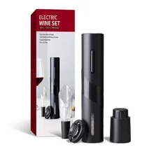 Electric Wine Opener Battery Operated Wine Bottle Openers with Foil Cutter One-click Button Reusable Automatic Wine Corkscrew
Electric Wine Opener Battery Operated Wine Bottle Openers with Foil Cutter One-click Button Reusable Automatic Wine Corkscrew