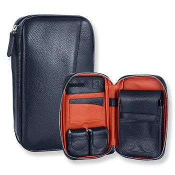 GALINER Leather Humidor Cigar Case Travel Humidor Box for Cohiba Cigars Business Portable Multiple Pockets Cigar Bag
GALINER Leather Humidor Cigar Case Travel Humidor Box for Cohiba Cigars Business Portable Multiple Pockets Cigar Bag