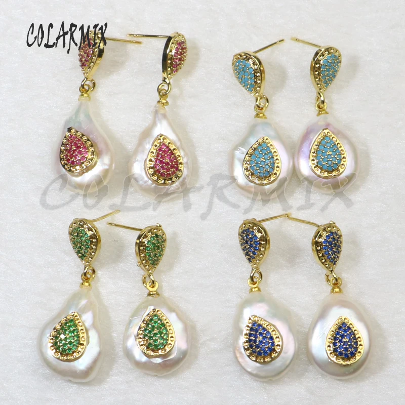 5 pairs natural pearl earrings drop earring dangle earrings pearl earrings mix color charm gems accessories for women 6146
5 pairs natural pearl earrings drop earring dangle earrings pearl earrings mix color charm gems accessories for women 6146