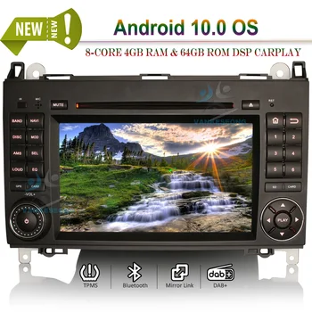 7" Octa-Core Android 10.0 Car DVD CarPlay & Auto GPS Radio 4G DAB+ DSP for Mercedes Benz B200 Viano Vito
7" Octa-Core Android 10.0 Car DVD CarPlay & Auto GPS Radio 4G DAB+ DSP for Mercedes Benz B200 Viano Vito