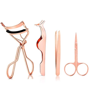 4Pcs Stainless Steel Makeup Tools Set False Eyelashes Applicator Lashes Eyelash Curler Tweezers Scissors Make Up Beauty Tool
4Pcs Stainless Steel Makeup Tools Set False Eyelashes Applicator Lashes Eyelash Curler Tweezers Scissors Make Up Beauty Tool