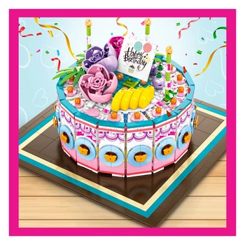 2019 new Idea Creator Friends Birthday Cake Bricks with Box Model Kit Building Stacking Blocks Kids Toys Newlyweds Wedding Gifts
2019 new Idea Creator Friends Birthday Cake Bricks with Box Model Kit Building Stacking Blocks Kids Toys Newlyweds Wedding Gifts