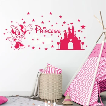 Disney Castle Minnie Mouse Wall Stickers For Kids Room Baby Bedroom Accessories Home Decor Cartoon Wall Decals Vinyl Wallpaper
Disney Castle Minnie Mouse Wall Stickers For Kids Room Baby Bedroom Accessories Home Decor Cartoon Wall Decals Vinyl Wallpaper