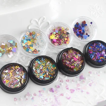 4 boxes Colorful Heart Sequins Glitters Mix Set UV Resin Mold Fillings Materials For Diy Making Resin Craft Art Pigment Supplies 
4 boxes Colorful Heart Sequins Glitters Mix Set UV Resin Mold Fillings Materials For Diy Making Resin Craft Art Pigment Supplies