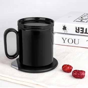 350ML Heating Cup Bottle Heating Pad Coffee Milk Coaster 55°C constant Temperature Design Heating Wireless Charging Thermostat
350ML Heating Cup Bottle Heating Pad Coffee Milk Coaster 55°C constant Temperature Design Heating Wireless Charging Thermostat