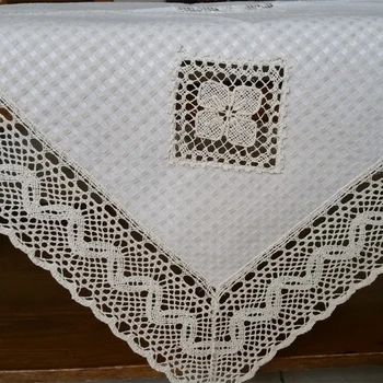 Hand-embroidered lace rectangular European-style tablecloth decoration dust-proof table cloth lace lace crocheted Tuscany 90*90c
Hand-embroidered lace rectangular European-style tablecloth decoration dust-proof table cloth lace lace crocheted Tuscany 90*90c