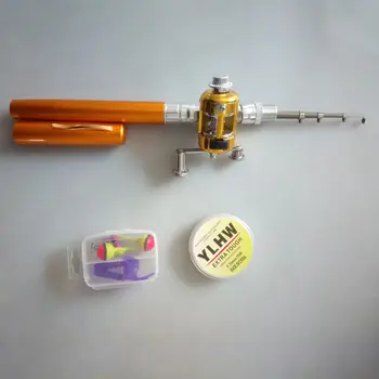 Fishing Rod Reel Combo Set Mini Pen Shape Telescopic Portable Pole Baitcast Wheel Lure Fishhook Float Fishing Rod Kit New
Fishing Rod Reel Combo Set Mini Pen Shape Telescopic Portable Pole Baitcast Wheel Lure Fishhook Float Fishing Rod Kit New