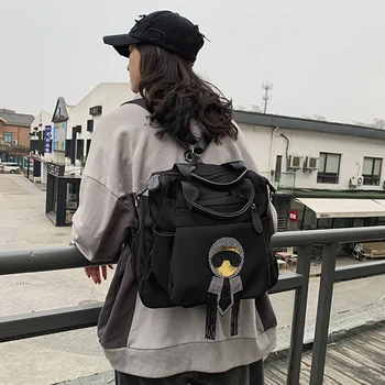 Woman Bags Waterproof nylon Shoulder Bags for female school bags multifunctional travel Bag Big Back Pack
Woman Bags Waterproof nylon Shoulder Bags for female school bags multifunctional travel Bag Big Back Pack