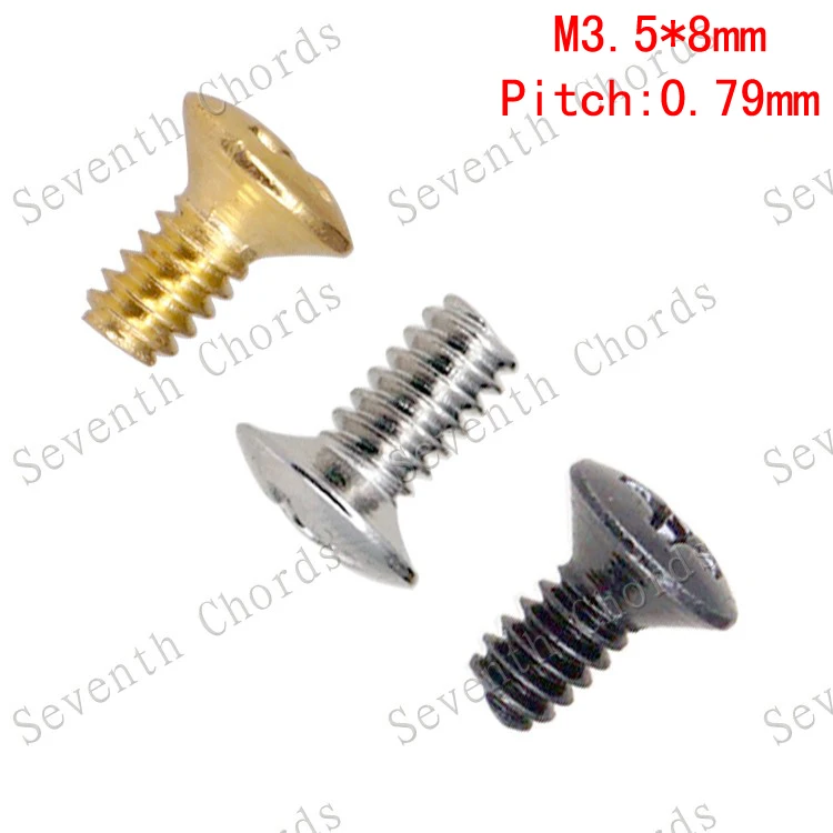 18 Pcs 3 Way or 5 Way Lever Switches Selector Mounting Screws - M3.5*8mm Pitch 0.79mm
18 Pcs 3 Way or 5 Way Lever Switches Selector Mounting Screws - M3.5*8mm Pitch 0.79mm