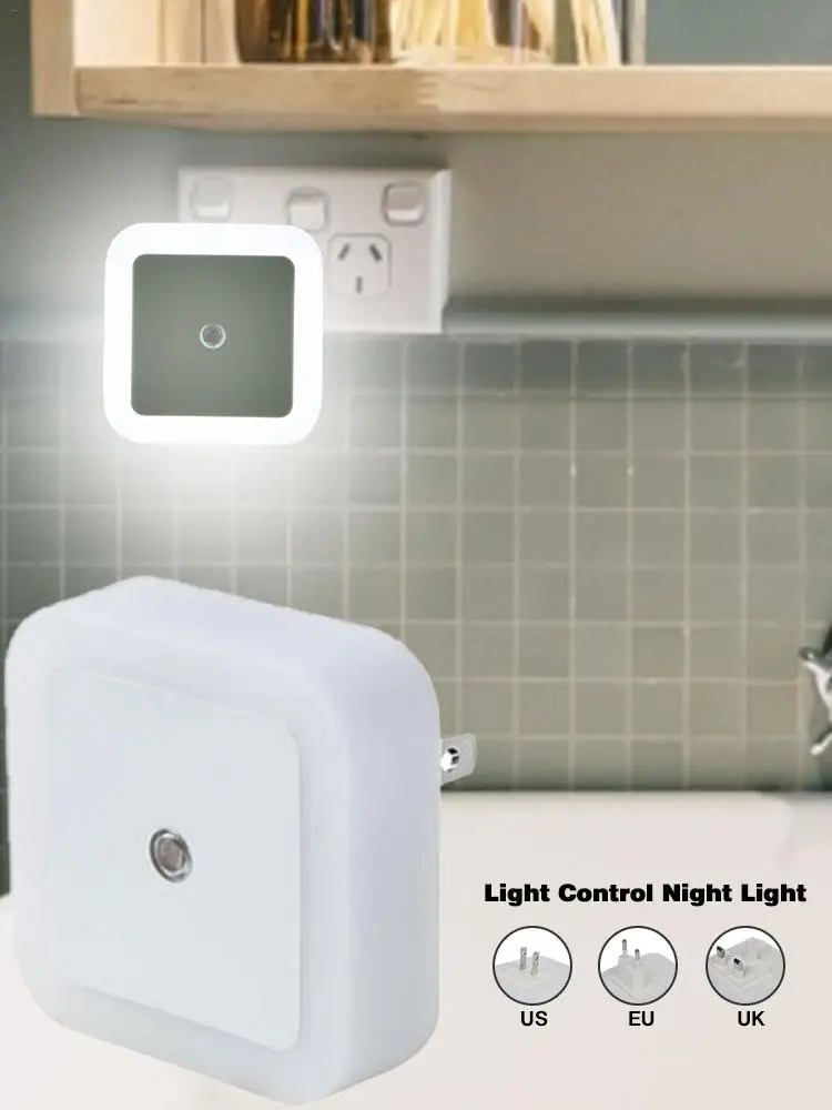 Led Night Light Control Light Sensor Energy Saving Soft Light Led Night Lamp For Bedroom Home Lighting Led Lamp
Led Night Light Control Light Sensor Energy Saving Soft Light Led Night Lamp For Bedroom Home Lighting Led Lamp