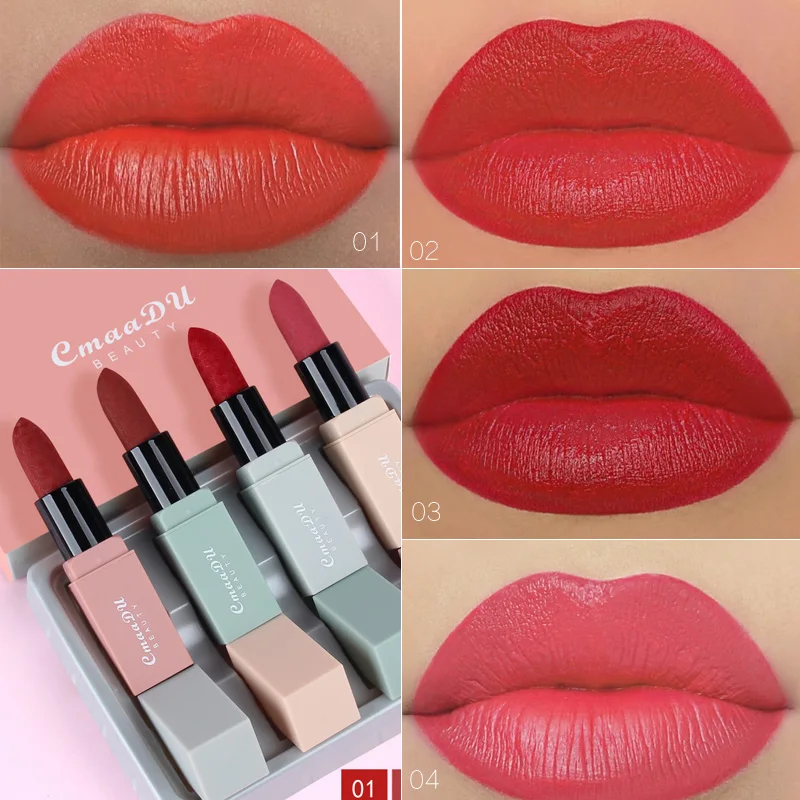 CmaaDU Velvet Lipstick Set Own Brand Matte Moisturizing Moisturizing Lasting Waterproof Makeup
CmaaDU Velvet Lipstick Set Own Brand Matte Moisturizing Moisturizing Lasting Waterproof Makeup
