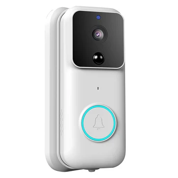 Smart Doorbell Wireless WiFi 1080P Remote Monitoring Video Voice Two-way Intercom Anti-theft Video Doorbell WWO66
Smart Doorbell Wireless WiFi 1080P Remote Monitoring Video Voice Two-way Intercom Anti-theft Video Doorbell WWO66