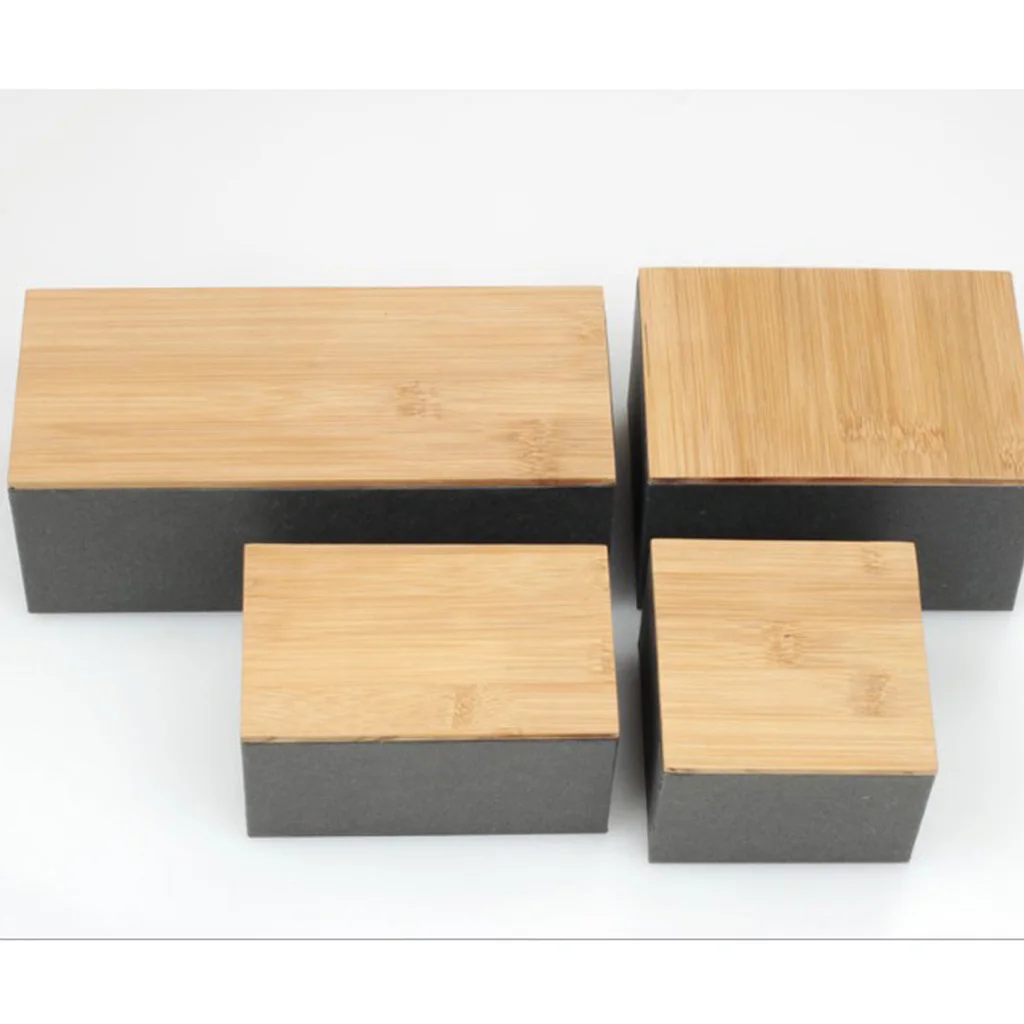 1x High Quality Kitchen Metal Storage Box with Bamboo Lid Bins Bread Sugar Box Tea Herb Storage Holder Food Containers Organizer 1x High Quality Kitchen Metal Storage Box with Bamboo Lid Bins Bread Sugar Box Tea Herb Storage Holder Food Containers Organizer