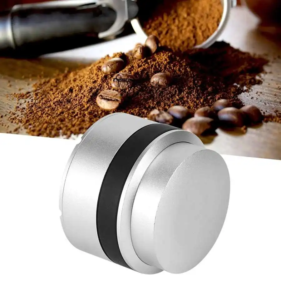 Stainless Steel Coffee Power Tamper Coffee Distributor Leveler Coffee Making Accessory for Home Kitchen Silver 57mm
Stainless Steel Coffee Power Tamper Coffee Distributor Leveler Coffee Making Accessory for Home Kitchen Silver 57mm