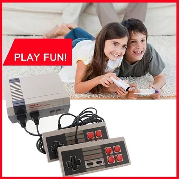 Classic game console classic game console built-in 620 game video game console AV output 8-bit control handles happy childhood
Classic game console classic game console built-in 620 game video game console AV output 8-bit control handles happy childhood