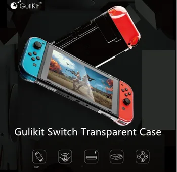 Gulikit Transparent Crystal Case For Nintendo Switch Lite NS Switch 360 Protector Shell Compatible With ROUTE AIR Dock
Gulikit Transparent Crystal Case For Nintendo Switch Lite NS Switch 360 Protector Shell Compatible With ROUTE AIR Dock