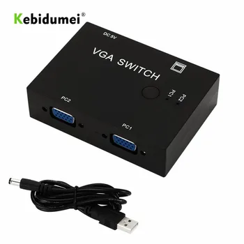 2Ports Switcher Splitter 2Ways VGA Video Switch Adapter Converter Box for PC Monitor Accessories 4Port VGA Video Switch Switcher
2Ports Switcher Splitter 2Ways VGA Video Switch Adapter Converter Box for PC Monitor Accessories 4Port VGA Video Switch Switcher