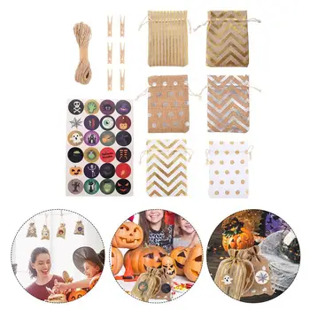 24Pcs/Set Candy Pouch High Quality Various Adorable Halloween Drawstring Bags Trick Or Treat Bags for Halloween
24Pcs/Set Candy Pouch High Quality Various Adorable Halloween Drawstring Bags Trick Or Treat Bags for Halloween