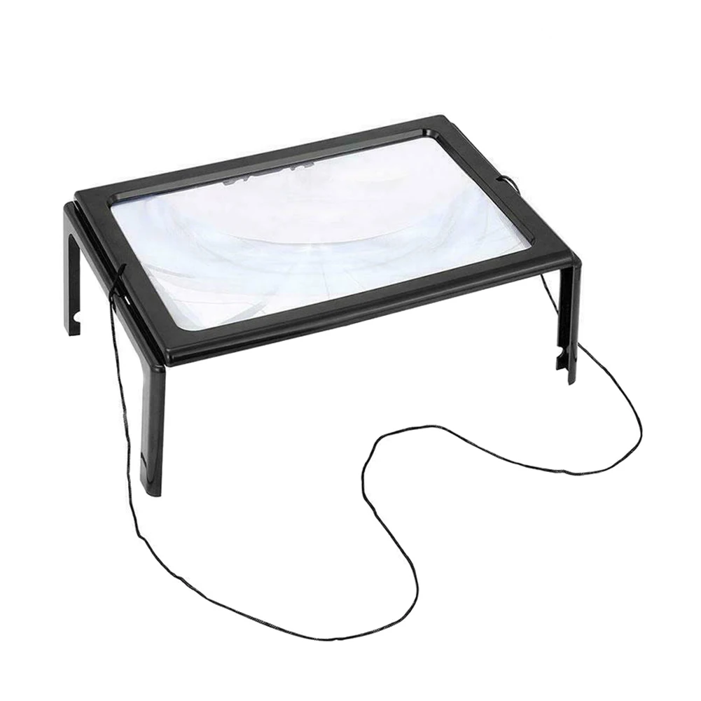 Full Page LED Light Magnifying Glass 3x Book Reading Aid Lens Lightweight for Elder K888
Full Page LED Light Magnifying Glass 3x Book Reading Aid Lens Lightweight for Elder K888