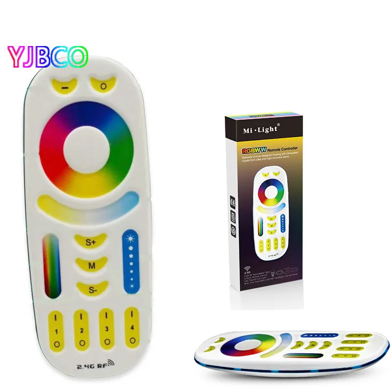4 Zone RGB+CCT 2.4GHz Remote controller 2 in 1 Full touch 4-zone group control for Milight RGB+CCT led bulb
4 Zone RGB+CCT 2.4GHz Remote controller 2 in 1 Full touch 4-zone group control for Milight RGB+CCT led bulb