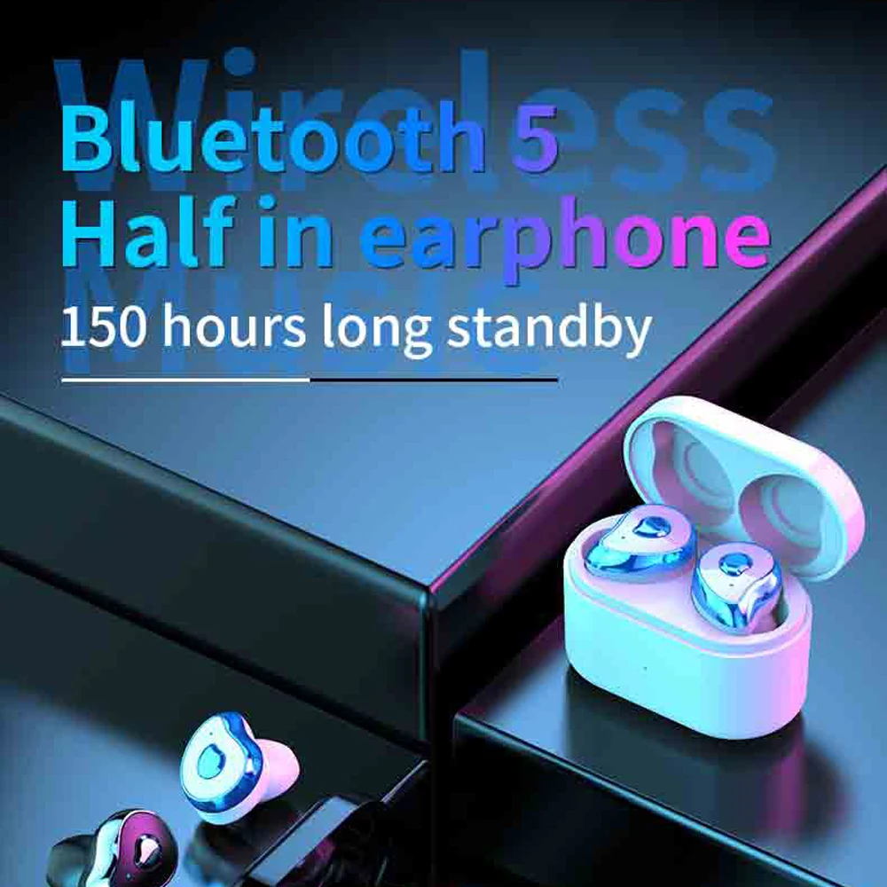 Se6 Mini Wireless Earphones Bluetooth Stereo Earbuds with HD Mic Call Music Automatic Paring Headsets for IPone Xiaomi
Se6 Mini Wireless Earphones Bluetooth Stereo Earbuds with HD Mic Call Music Automatic Paring Headsets for IPone Xiaomi