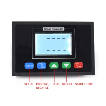 Digital Display adjustable Speed Control for Electric Motor DC Motor Speed Controller Timing controller Reversible New
Digital Display adjustable Speed Control for Electric Motor DC Motor Speed Controller Timing controller Reversible New