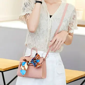 Fashion Women's Handbag Solid Ribbon Hasp Mini Flap Leather Crossbody Bag Messenger Bag Shoulder Bag
Fashion Women's Handbag Solid Ribbon Hasp Mini Flap Leather Crossbody Bag Messenger Bag Shoulder Bag