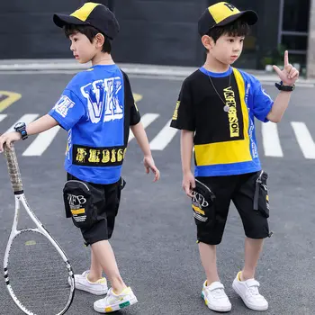 Children's clothing boys summer suit 2020 new Korean version of the big boy boy summer handsome short sleeve two-piece trend
Children's clothing boys summer suit 2020 new Korean version of the big boy boy summer handsome short sleeve two-piece trend