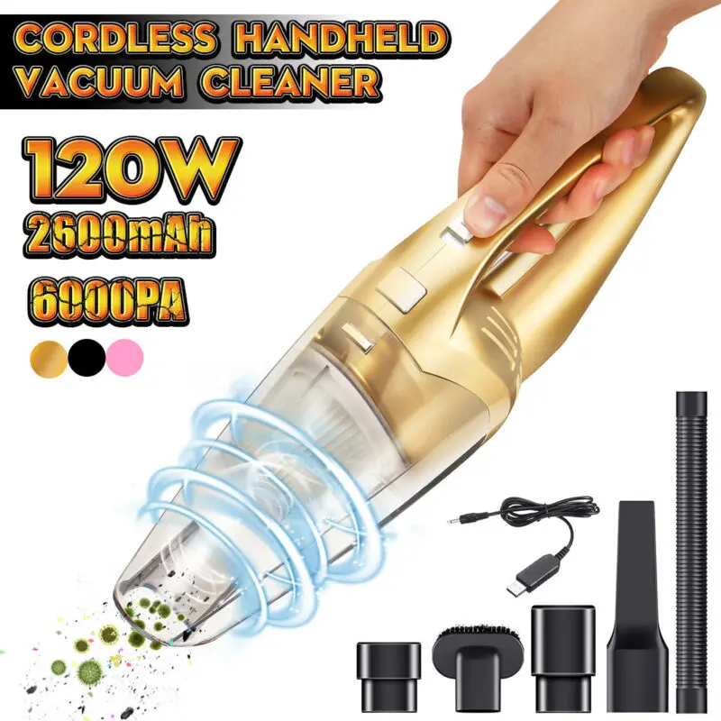 1PC Mini Car Vacuum Cleaner 120W Portable Handheld Vacuum Cleaner Wet and Dry Dual Use Car Vacuum Asur 12V Autos Car Cleaner
1PC Mini Car Vacuum Cleaner 120W Portable Handheld Vacuum Cleaner Wet and Dry Dual Use Car Vacuum Asur 12V Autos Car Cleaner