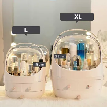 Portable-Makeup-Organizer Cosmetic Storage Box Dustproof Waterproof Drawer Lipstick Mask Jewelry Skin Care Desktop Rack
Portable-Makeup-Organizer Cosmetic Storage Box Dustproof Waterproof Drawer Lipstick Mask Jewelry Skin Care Desktop Rack