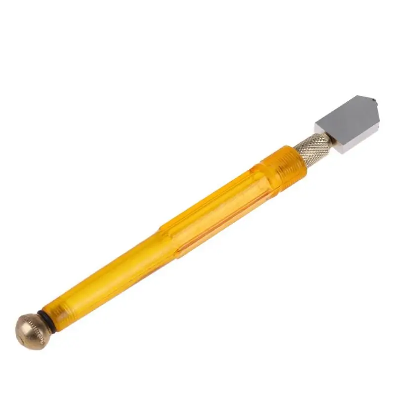 16.8cm Single Diamond Glass Cutter Sharp Knife Wheel Blade Diamond Cutting Tool Antislip Steel Blade Oil Filled Bottle Cut Glass
16.8cm Single Diamond Glass Cutter Sharp Knife Wheel Blade Diamond Cutting Tool Antislip Steel Blade Oil Filled Bottle Cut Glass
