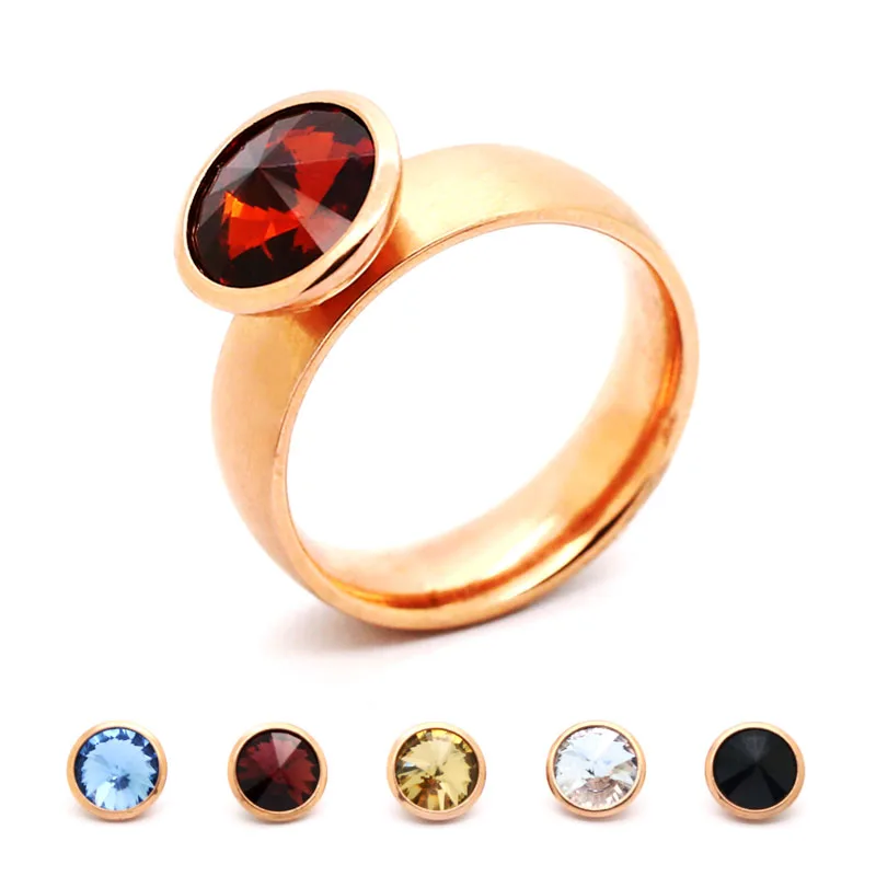 BOFEE Tiger Eye Stainless Steel Ring Jewelry 6 Colors Gold Crystals Adjustable Queen Mood Hand Rings For Women Men Fashion Gift
BOFEE Tiger Eye Stainless Steel Ring Jewelry 6 Colors Gold Crystals Adjustable Queen Mood Hand Rings For Women Men Fashion Gift