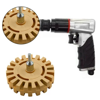 4 Inch Rubber Eraser Wheel Adhesive Sticker Pinstripe Decal Graphic Remover Accessory 25mm Thickness 4000 Rpm
4 Inch Rubber Eraser Wheel Adhesive Sticker Pinstripe Decal Graphic Remover Accessory 25mm Thickness 4000 Rpm