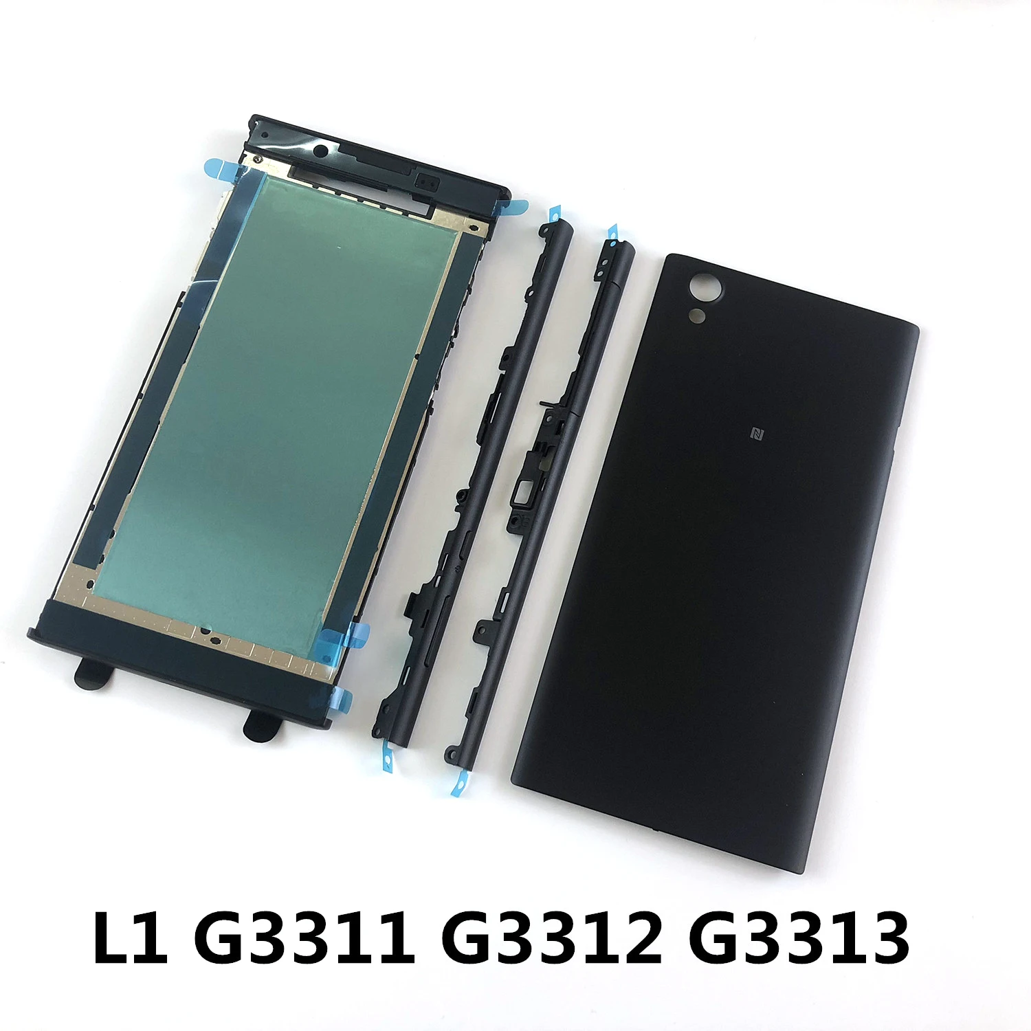 For Sony Xperia L1 G3311 G3312 G3313 Housing Front Frame Middle Frame + Side Buttons + Battery Back Cover With NFC + Logo
For Sony Xperia L1 G3311 G3312 G3313 Housing Front Frame Middle Frame + Side Buttons + Battery Back Cover With NFC + Logo